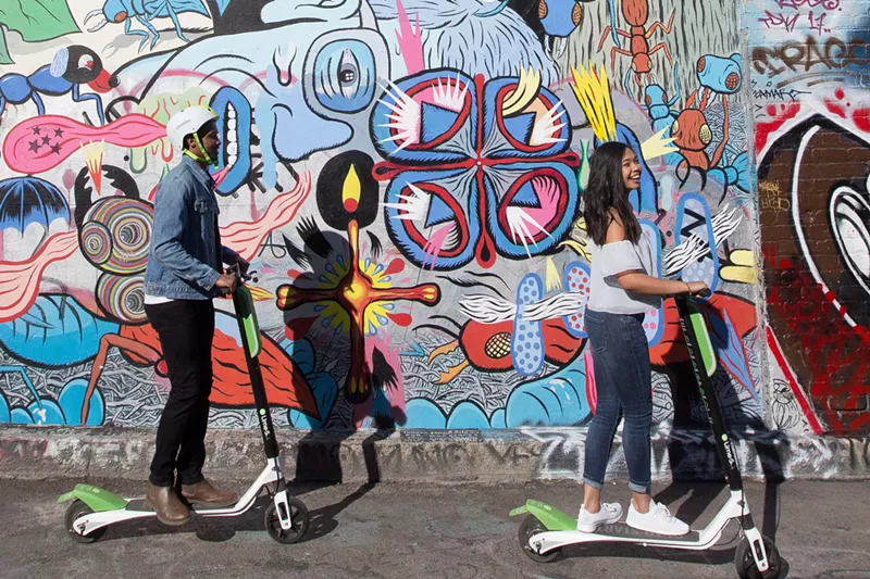 Image: Get scootin'. Lime has arrived in Fort Lauderdale.