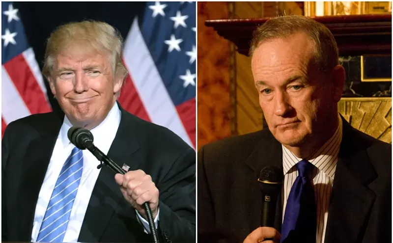 Image: Accused Sexual Harasser Donald Trump to Tour With Accused Sexual Harasser Bill O'Reilly