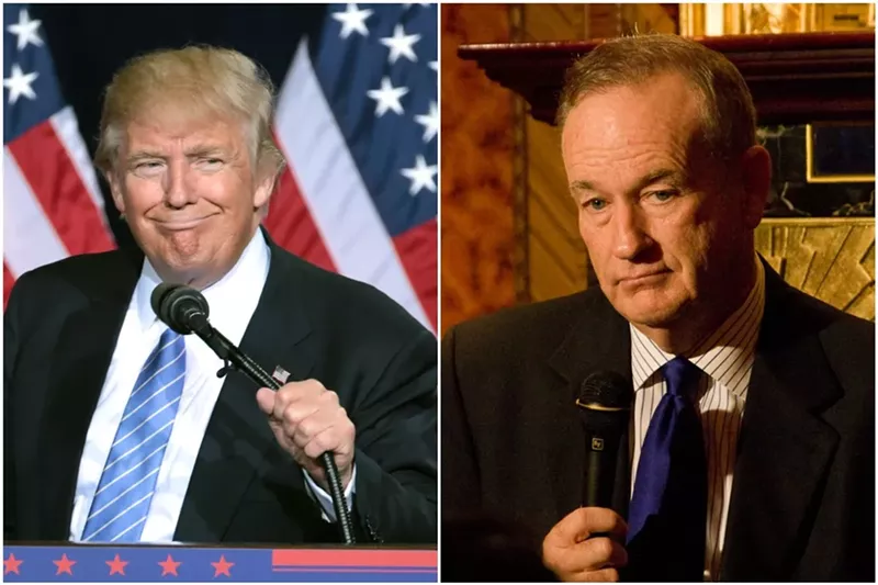 Image: Donald Trump and Bill O'Reilly have announced dates for a speaking tour that will kick off in Broward County.