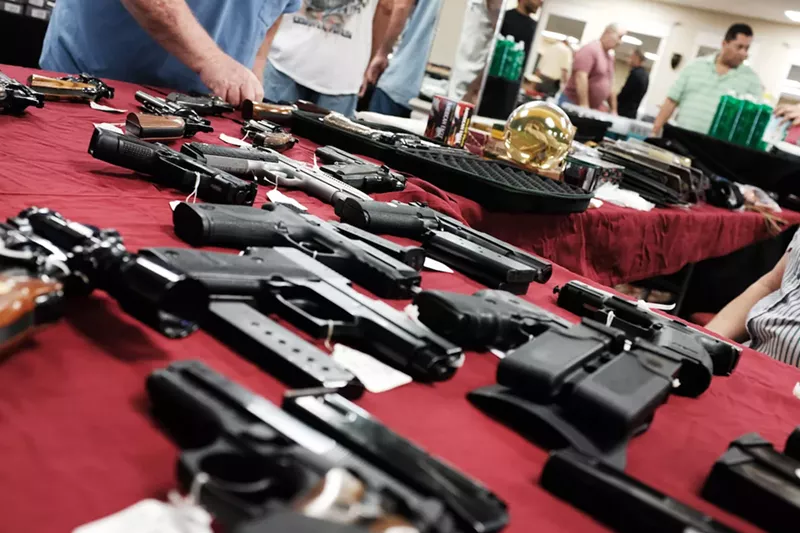 Image: Activists want the Florida Gun Show in Pembroke Pines canceled.