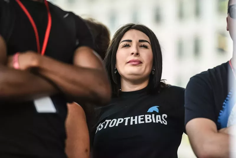 Image: Anti-vaccine extremist Laura Loomer says she tested positive for COVID-19.