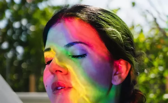 Image: Artist Haiiileen Manipulates Light and Color in New “Aura Miiirror” Series
