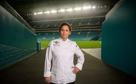 Image: At Super Bowl LIV, Dayanny De La Cruz Is Chef in Charge