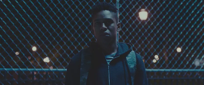 Image: Kelvin Harrison Jr. plays Major League Baseball hopeful Zyric in the final narrative of Reinaldo Marcus Green’s triptych drama Monsters and Men, about the intersections of cops and civilians in New York City.