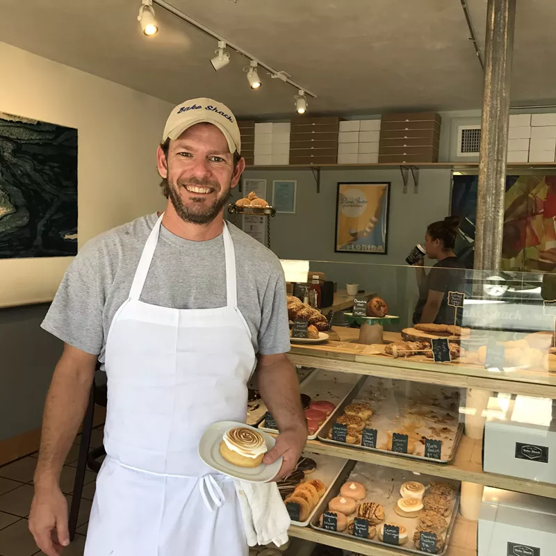 Image: Bake Shack owner/baker Keith Freiman