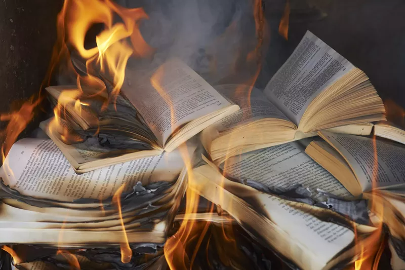 Image: Florida took the lead in book-banning in U.S. public schools in the 2022-23 school year, according to PEN America.
