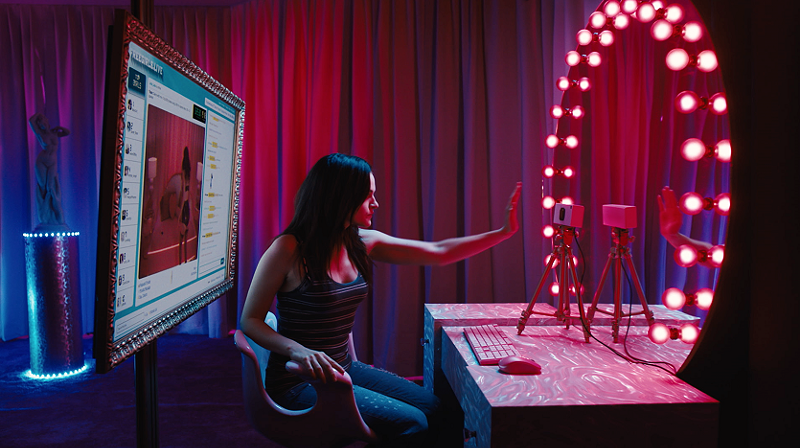 Image: Madeline Brewer plays online sex worker Alice in Daniel Goldhaber’s Cam, a thriller with a creepy dual-identity plot that builds to a satisfying — and surprising! — conclusion.
