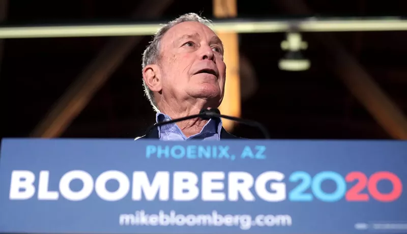 Image: Michael Bloomberg, who is worth an estimated $55 billion, is raining money on staffers, advisers, and Instagram influencers.