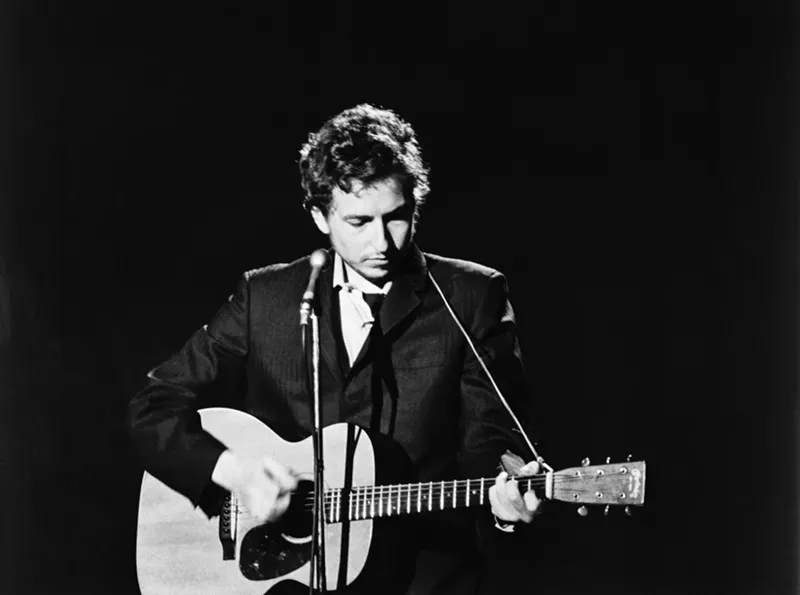 Image: Bob Dylan on The Johnny Cash Show at Ryman Auditorium in Nashville on June 7, 1969.