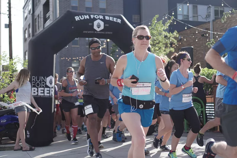 Image: Run for beer? That should get you moving.