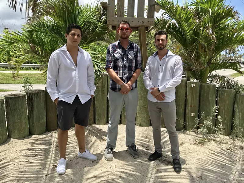 Image: Khulcher's Garrett Fatone and Anthony Mejia have teamed up with Dania Beach Bar & Grill's Kellen Barth to deliver Oasis.