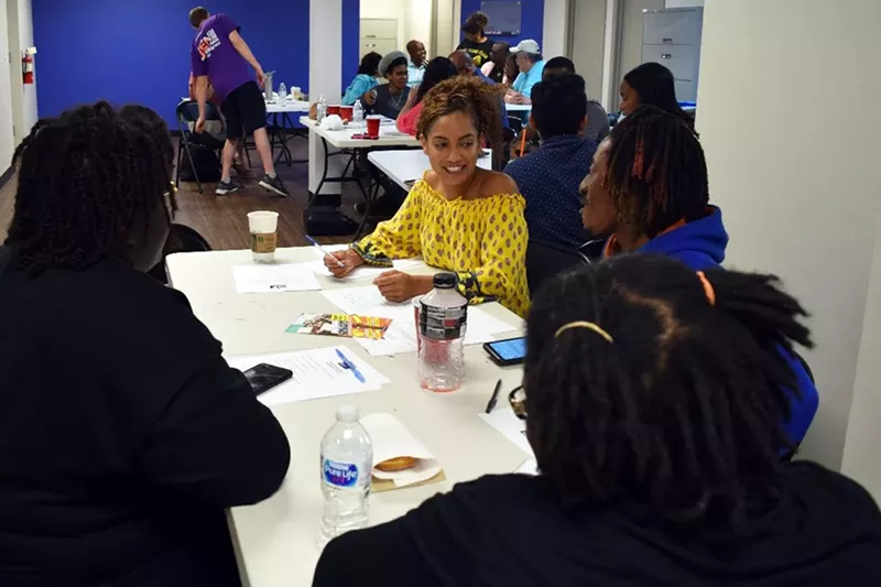 Image: Roughly 60 people turned out for last weekend's "We Got Next" training event for political hopefuls.