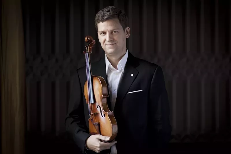 Image: Distinguished Canadian violinist James Ehnes will perform John Williams' "First Violin Concerto" with the New World Symphony on Saturday, May 11, and Sunday, May 12.