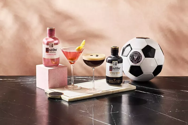 Image: Ketel One will serve up premade cosmopolitans and espresso martinis at Chase Stadium.