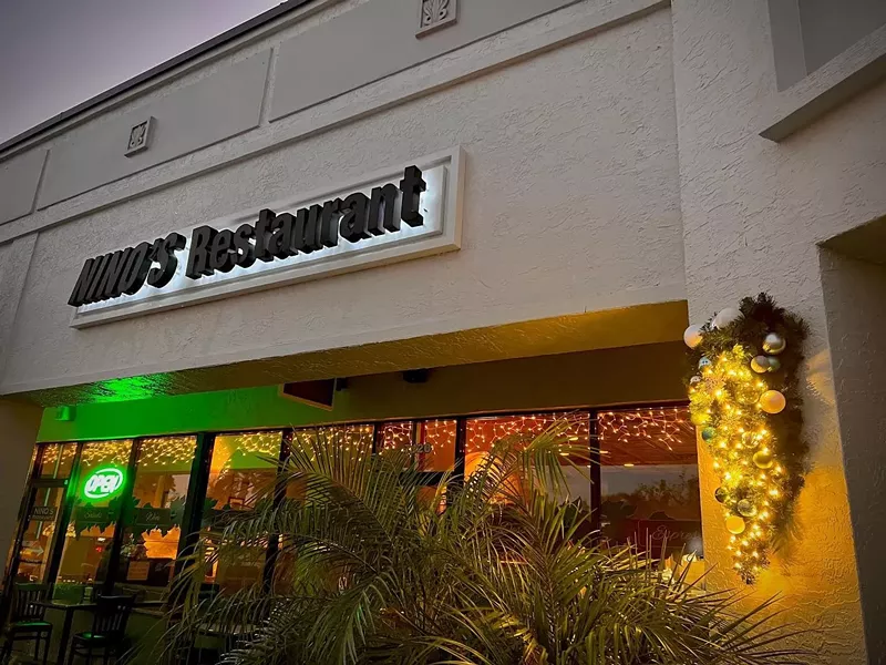 Image: Nino's has closed in Boca Raton.