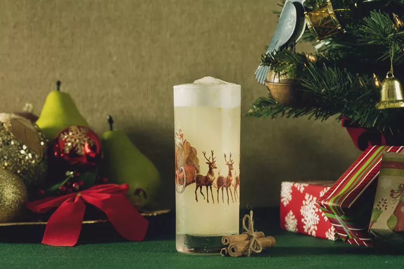 Image: More than a line in a familiar song, "A Partridge in a Pear Tree" is a drink at Miracle, too.