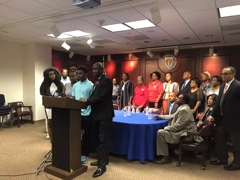 Image: NAACP Press Conference on Behalf of DeLucca Rolle
