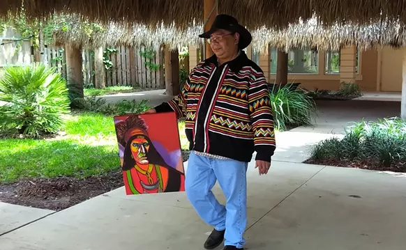 Image: Cross-Generational Seminole Art Show Kicks Off Heritage Month