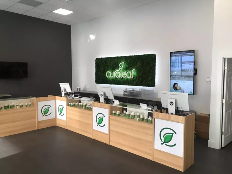 Image: Curaleaf's new Deerfield Beach location boasts a modern design and informative vibe.