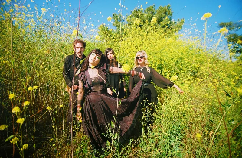 Image: Death Valley Girls will headline Bumblefest in West Palm Beach September 1-2.