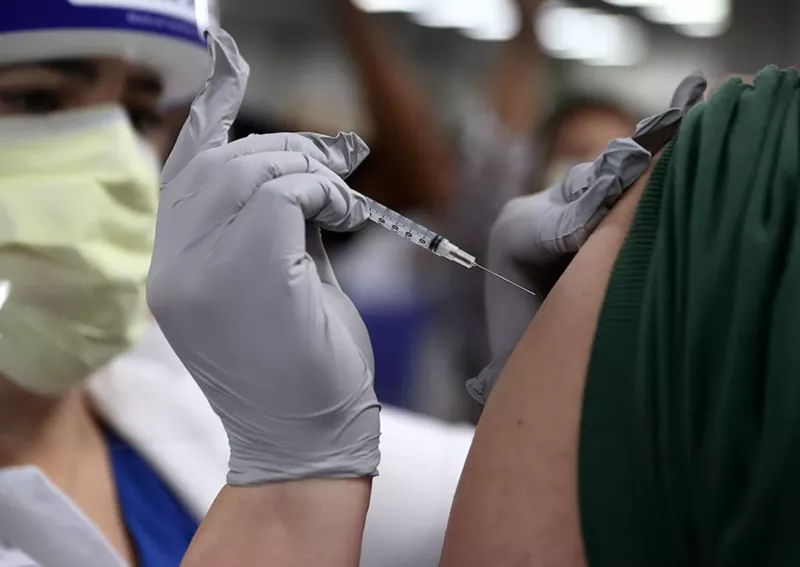 Image: Shot, meet arm.