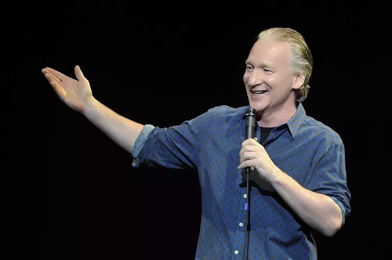 Image: Bill Maher is filming his latest HBO special at the Fillmore Miami Beach.