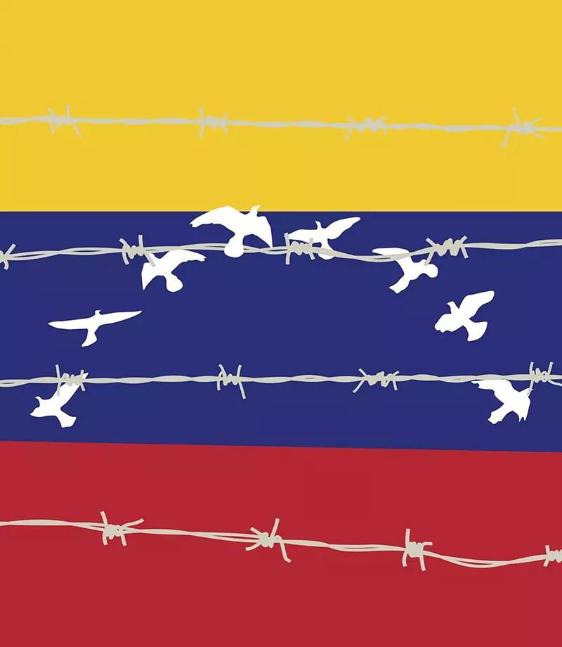 Image: There's no doubt Trump is an enemy of Maduro. What's less obvious, however, is whether he's a true friend to Venezuelans.