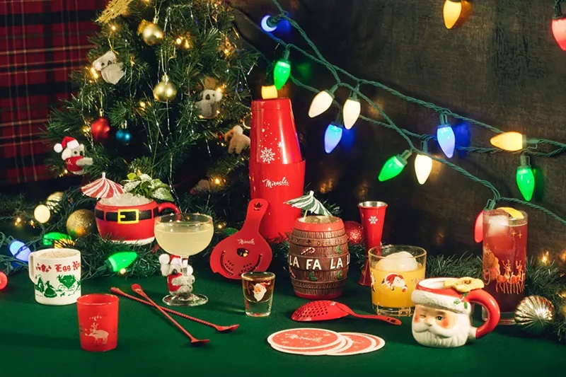 Image: Miracle Bar is all about that holiday spirit.