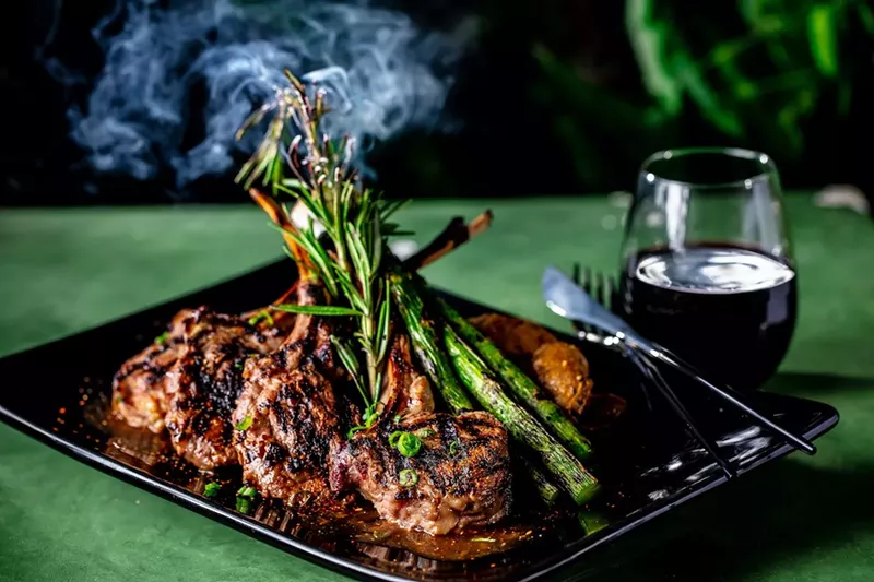 Image: MIso-marinated lamb chops