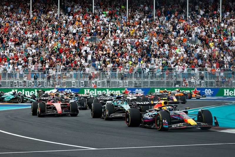 Image: The Miami Grand Prix 2024 takes place at the Miami International Autodrome at Hard Rock Stadium May 3-5.