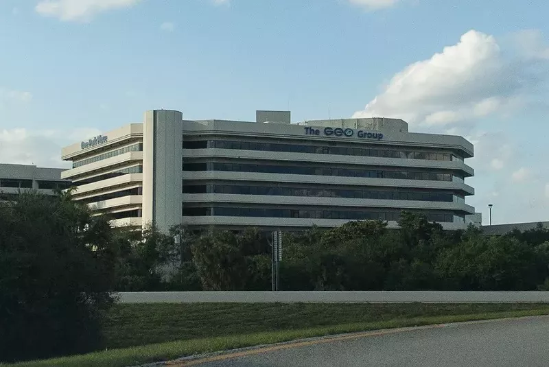 Image: The GEO Group's headquarters in Boca Raton.