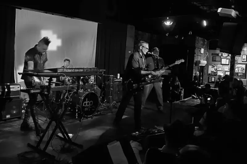 Image: Push Button Press plays Respectable Street in West Palm Beach on Friday.