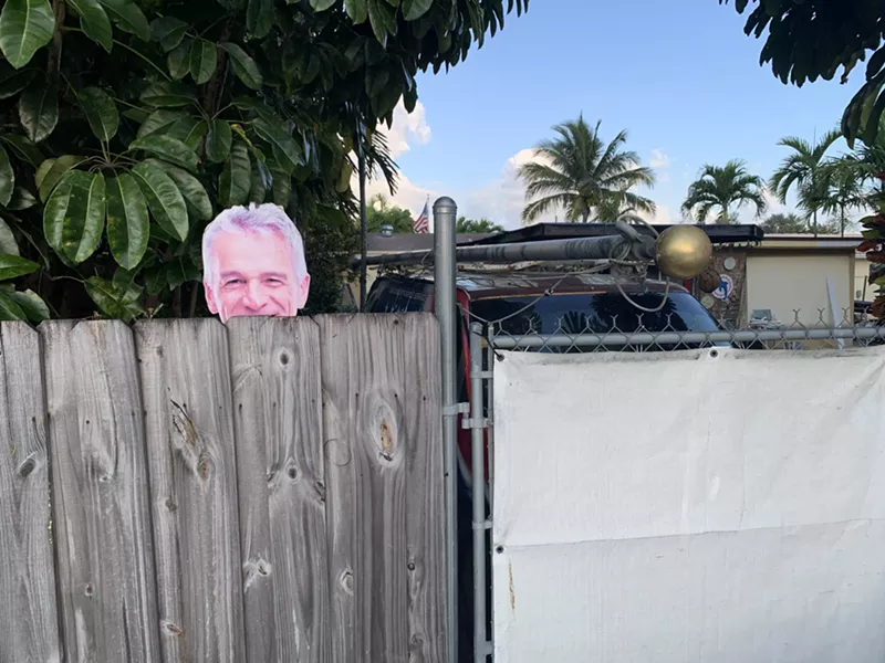 Image: You're bound to see some strange things on a stroll in South Florida.
