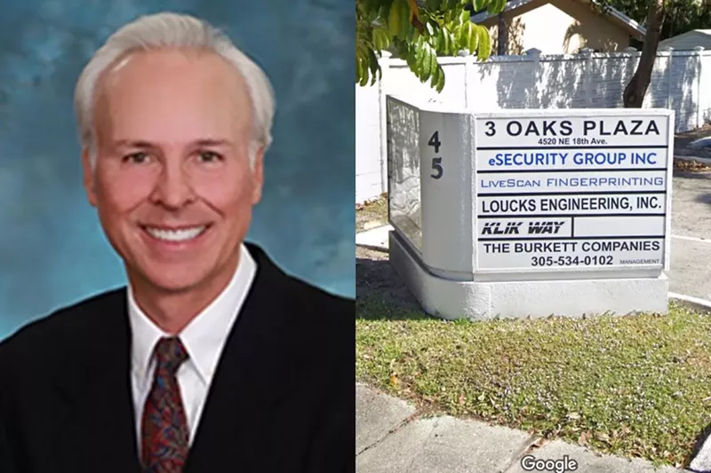 Image: Lawyers for a Ukrainian businesswoman who rented office space from Surfside Mayor Charles Burkett claim he was a "predator landlord."