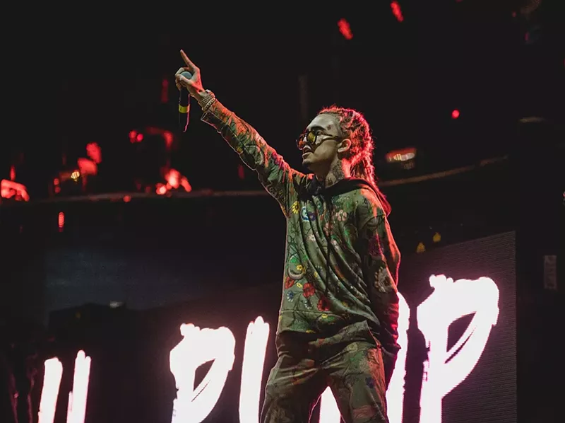 Image: Lil Pump at Life in Color 2018. See more photos from Life in Color here.