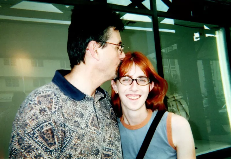 Image: Ken Hector and Jessi Frick in 1996.