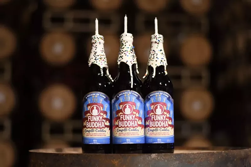 Image: Funky Buddha will celebrate its 10-year anniversary this weekend with the release of three new beers alongside the news that original owners KC and Ryan Sentz will repurchase the brand.