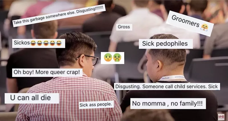Image: After six years of holding conferences in Florida, Men Having Babies is rethinking its future in the state after receiving a flood of anti-LGBTQ hate.