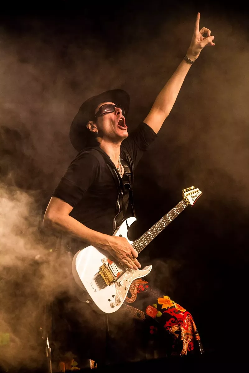 Image: Steve Vai will play the Hard Rock with Generation Axe.