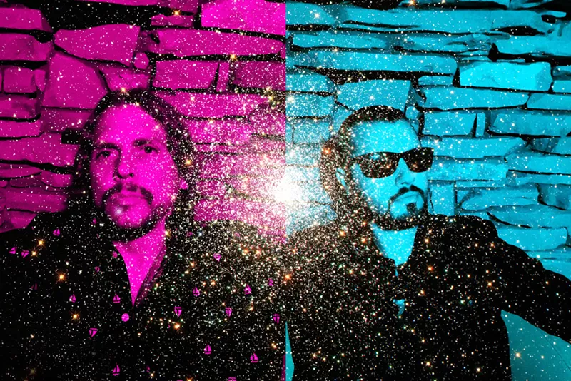 Image: Ghostland Observatory's Thomas Turner and Aaron Behrens.