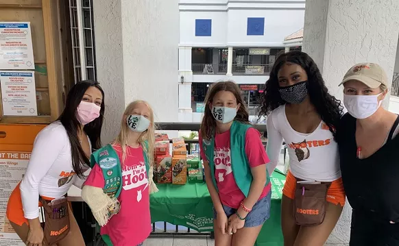 Image: Get Your Girl Scout Cookies at Hooters