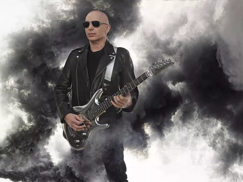 Image: Joe Satriani will join an all-star lineup to pay tribute to Jimi Hendrix.