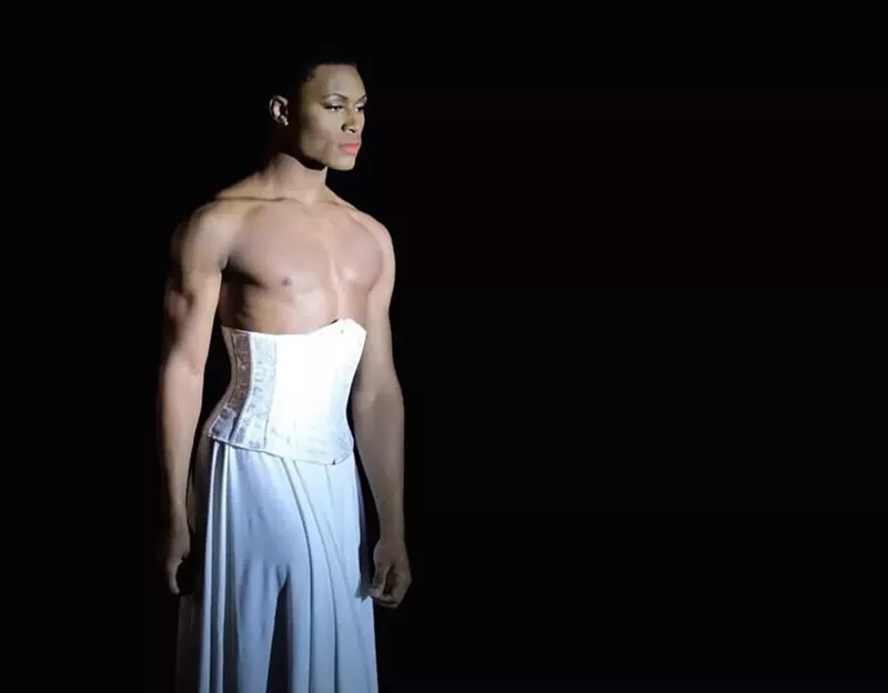 Image: So You Think You Can Dance contestant Darius Hickman challenged standards of gender expression in "It Takes a Lot to Know a Man."
