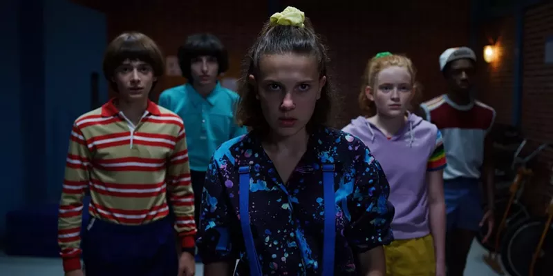 Image: Stranger Things returns on July 4.