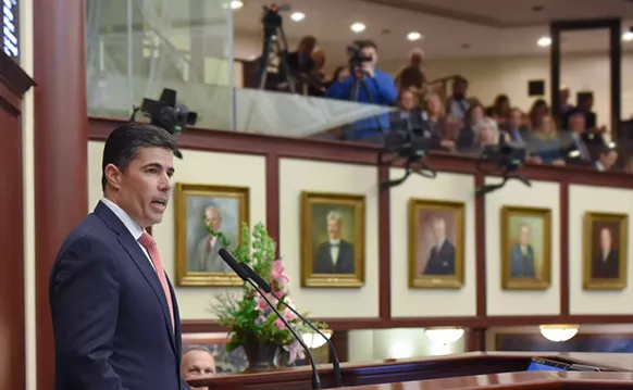 Image: Jose Oliva, State's Second Most Powerful Politician, Starts Session Embroiled in Abortion Controversy