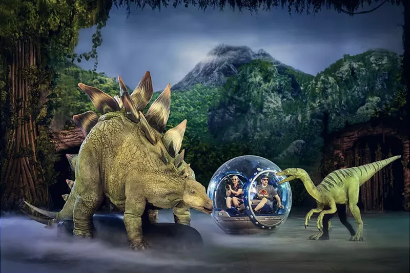 Image: Jurassic World Live Tour has an actual gyrosphere.