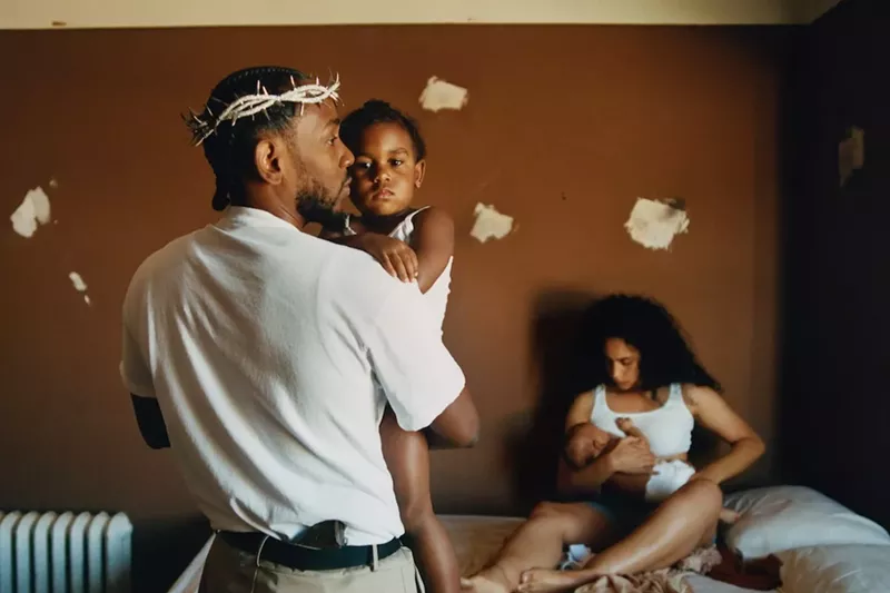 Image: Kendrick Lamar's new album features several guest appearances by controversial rapper Kodak Black.