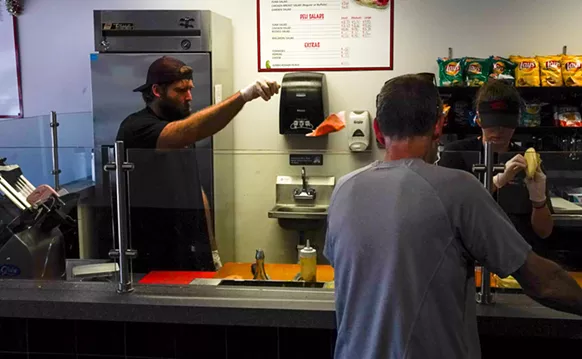 Image: LaSpada's Throws Meat Because South Florida Loves Subs
