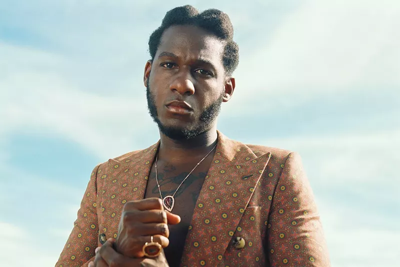 Image: Grammy Award-winning singer Leon Bridges performs at Hard Rock Live on August 24.