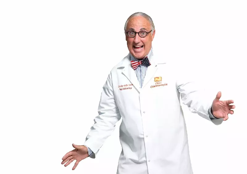 Image: Meet Christian de Berdouare, the man behind the chicken.